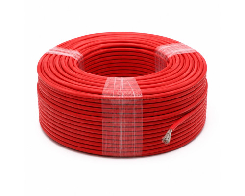 Кабель силиконовый 16 AWG красный, 1м